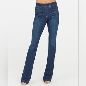 Spanx Flare Jeans Midnight Shade 20327R Size Small